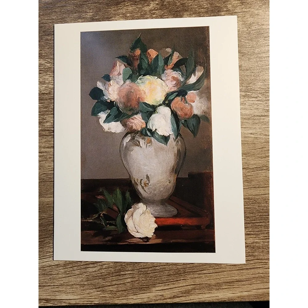 Metropolitan Museum of Art Floral Note Cards Set Manet Chen Chun Lilies 16ct